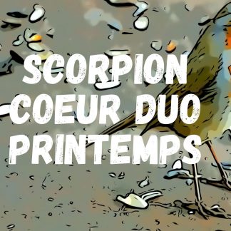 Scorpion printemps 2022 coeur duo