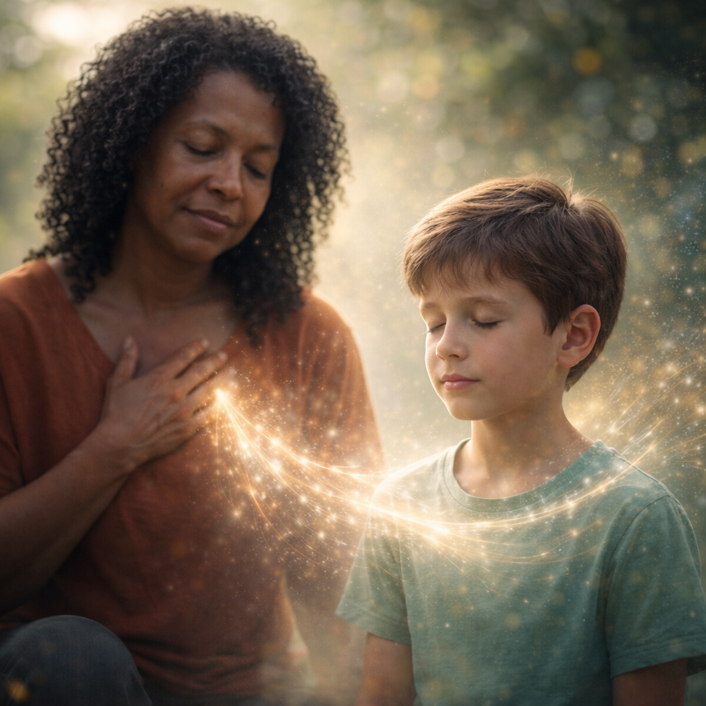 Transmission énergétique pour un enfant
