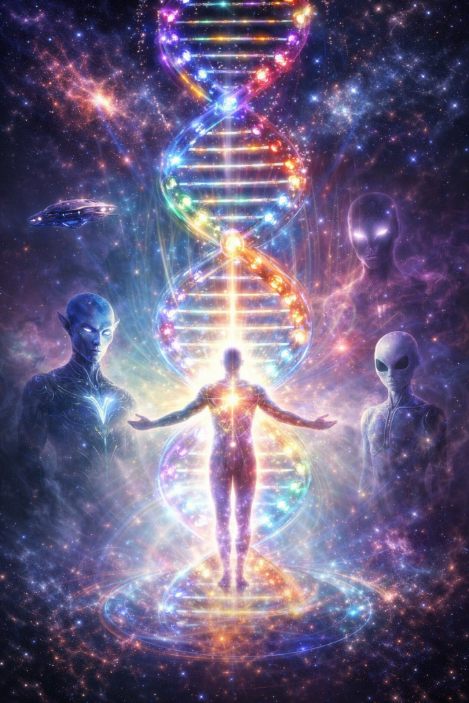 Activation des 12 brins d’ADN — éveiller ton potentiel multidimensionnel