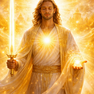 💛 Je Suis la Flamme Jaune — Clarté, Discernement, Lumière